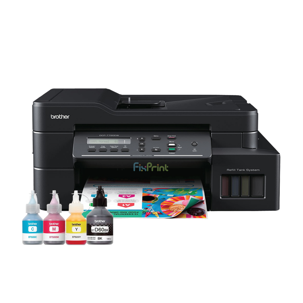 Produk Bundling Printer Brother DCP-T720DW DCP T720dw Wireless Inkjet ...